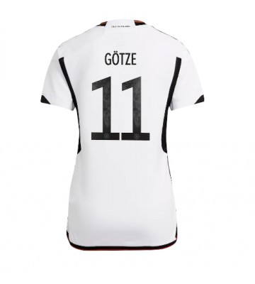 Tyskland Mario Gotze #11 Hjemmebanetrøje Dame VM 2022 Kort ærmer
